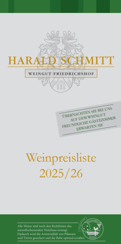 Weinpreisliste 2024-2025